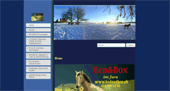 Desktop Screenshot of bedandbox.ch